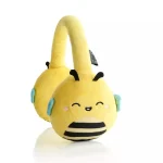 Lazerbuilt Squishmallows Plush Ασύρματα Bluetooth Παιδικά Over Ear Ακουστικά με 6 ώρες Λειτουργίας Sunny The Bee HMSQM-BT-SUNNY