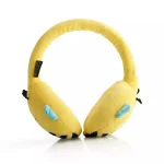 Lazerbuilt Squishmallows Plush Ασύρματα Bluetooth Παιδικά Over Ear Ακουστικά με 6 ώρες Λειτουργίας Sunny The Bee HMSQM-BT-SUNNY - Image 3