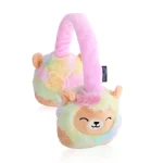 Lazerbuilt Squishmallows Leonard the Lion – Λούτρινα Ασύρματα Παιδικά Ακουστικά Μικρόφωνο HMSQM-BT-LEONARD - Image 5