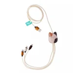Lazerbuilt Braided USB to micro USB / Type-C / Lightning Cable 2A Γκρι 1.2m CBSQM-3IN1-CAM