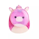 Lazerbuilt Squishmallows Lola Unicorn – Universal Phone Grip & Βάση Στήριξης Λούτρινη Υφή PGSQM-LOLA