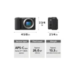 Sony ZV-E10 II Compact Φωτογραφική Μηχανή Μαύρη ZVE10M2B - Image 8
