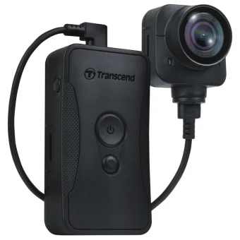 Transcend Drivepro Body 70 64GB Action Camera 2K Υποβρύχια και Wi-Fi Μαύρη TS64GDPB70A