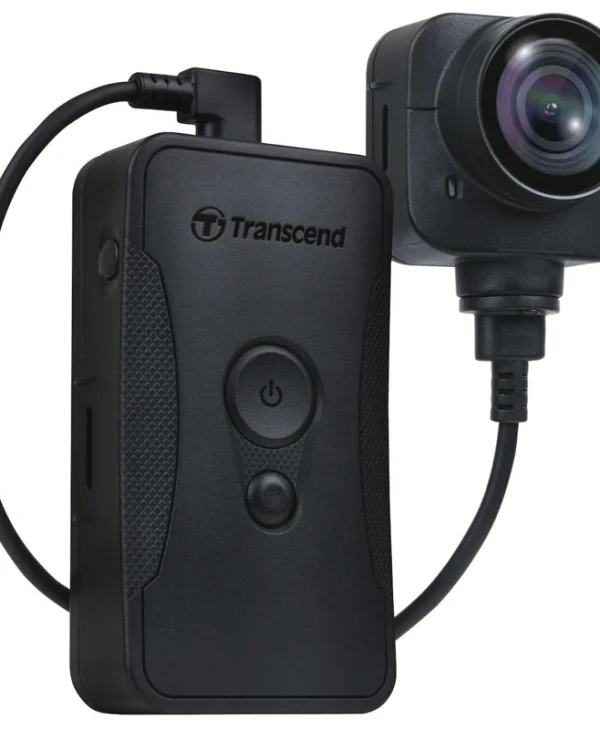 Transcend Drivepro Body 70 64GB Action Camera 2K Υποβρύχια και Wi-Fi Μαύρη TS64GDPB70A