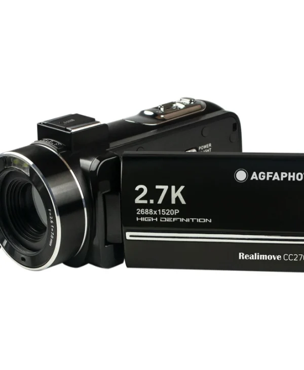 AgfaPhoto Βιντεοκάμερα Αισθητήρας CMOS Αποθήκευση σε Κάρτα Μνήμης με Οθόνη 3" και HDMI CC2700