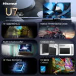 Hisense Smart Τηλεόραση 75" 4K UHD LED 75U7DSE HDR (2026) - Image 6