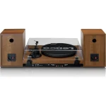 Lenco LS-480WD LS-480WD Πικάπ με Belt Drive, Προενίσχυση και Ενσωματωμένα Ηχεία Καφέ LS480WD - Image 4