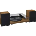 Lenco LS-480WD LS-480WD Πικάπ με Belt Drive, Προενίσχυση και Ενσωματωμένα Ηχεία Καφέ LS480WD - Image 5