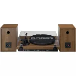 Lenco LS-480WD LS-480WD Πικάπ με Belt Drive, Προενίσχυση και Ενσωματωμένα Ηχεία Καφέ LS480WD - Image 7