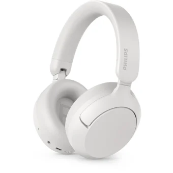 Philips TAH6000WT/00 Ασύρματα Bluetooth Over Ear Ακουστικά Λευκά