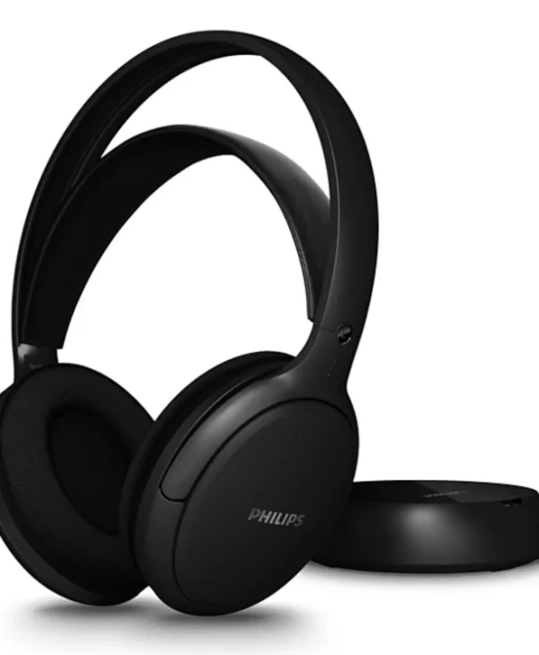 Philips SHD6000BK/12 Ασύρματα Over Ear Ακουστικά Μαύρα