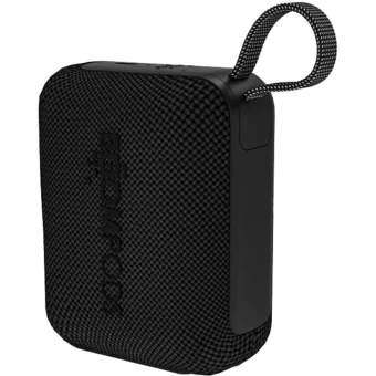 Boompods Beachboom Mini Αδιάβροχο Ηχείο Bluetooth με Διάρκεια Μπαταρίας έως 10 ώρες Μαύρο BEAMBK