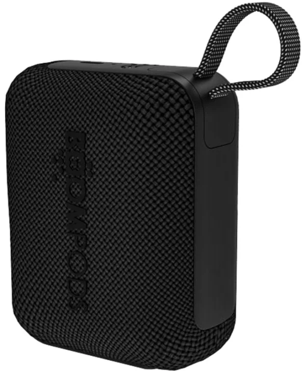 Boompods Beachboom Mini Αδιάβροχο Ηχείο Bluetooth με Διάρκεια Μπαταρίας έως 10 ώρες Μαύρο BEAMBK