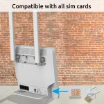 Strong 4G+ LTE Ασύρματο 4G Router Wi‑Fi 5 με 4 Θύρες Gigabit 4G+ROUTER1200 - Image 4