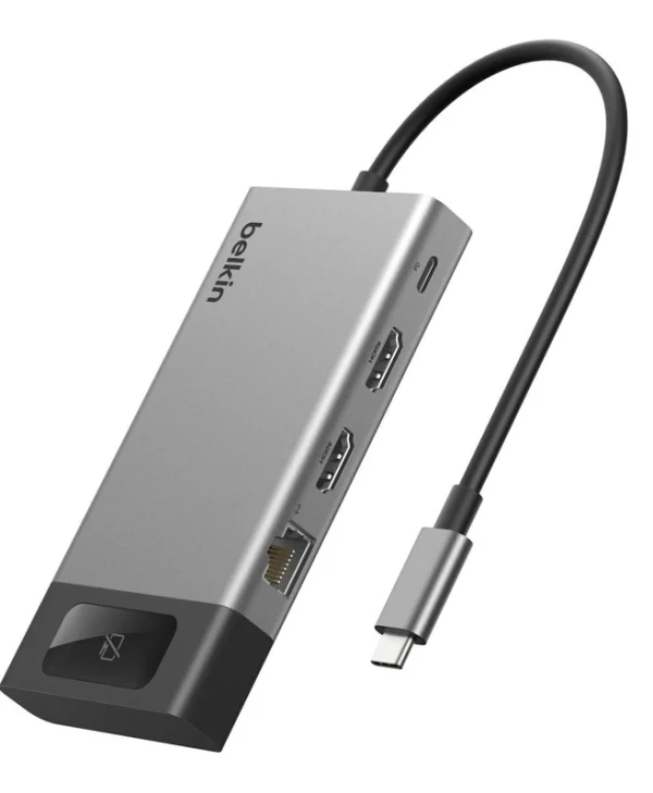 Belkin Connect USB-C Docking Station με HDMI 4K Ethernet και σύνδεση 2 Οθονών INC027HQSGY