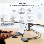 Belkin Connect USB-C Docking Station με HDMI 4K Ethernet και σύνδεση 2 Οθονών INC027HQSGY - Image 4