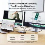 Belkin Connect USB-C Docking Station με HDMI 4K Ethernet και σύνδεση 2 Οθονών INC027HQSGY - Image 6