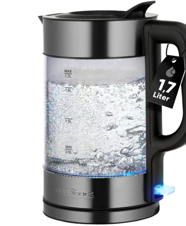 Profi Cook PC-WKS 1322 G Βραστήρας 1.7lt 2200W Μαύρος 501331