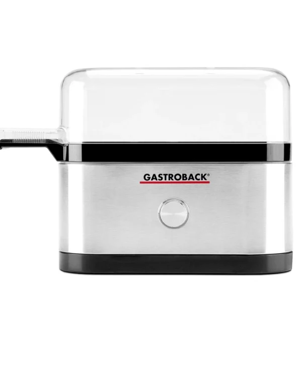 Gastroback Design Βραστήρας Αυγών 3 Θέσεων 350W Μαύρος 42800