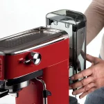 Ariete Perfetto Slim Μηχανή Espresso 1300W Πίεσης 15bar Κόκκινη 00M138133AR0 - Image 3