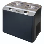 Unold Doppio Παγωτομηχανή 2x1.2lt Μαύρη 48835