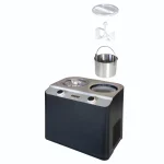 Unold Doppio Παγωτομηχανή 2x1.2lt Μαύρη 48835 - Image 3