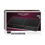 Profi Cook PC-DKI 1067 Επιτραπέζια Εστία Επαγωγική Διπλή Μαύρη 501067 - Image 3