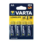 Varta LongLife Αλκαλικές Μπαταρίες AA 1.5V 4τμχ 04106101414 - Image 2