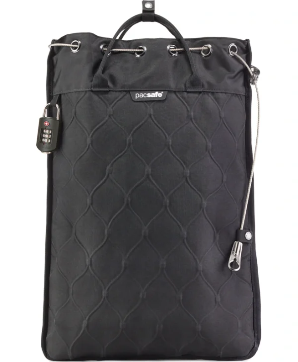 Pacsafe Travelsafe 12L GII Portable Safe Black Προστατευτικό Κάλυμμα για Σακίδιο Camping 12lt 10480100