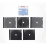 HAMA CD Box για 1 Δίσκο με Διάφανη Πρόσοψη σε Μαύρο Χρώμα 5τμχ 44744 - Image 2