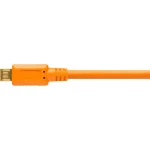 Tether Tools Regular USB 2.0 to micro USB Cable Πορτοκαλί 4.6m (CU5430ORG) - Image 2
