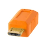 Tether Tools Regular USB 2.0 to micro USB Cable Πορτοκαλί 4.6m (CU5430ORG) - Image 5