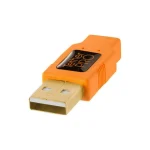 Tether Tools Regular USB 2.0 to micro USB Cable Πορτοκαλί 4.6m (CU5430ORG) - Image 6