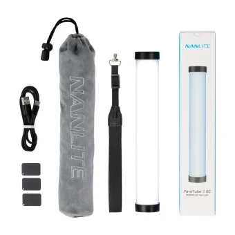 Nanlite Pavo Tube II 6C Mini Colour Effekt LED Light 2700 - 7500K 6W 3708