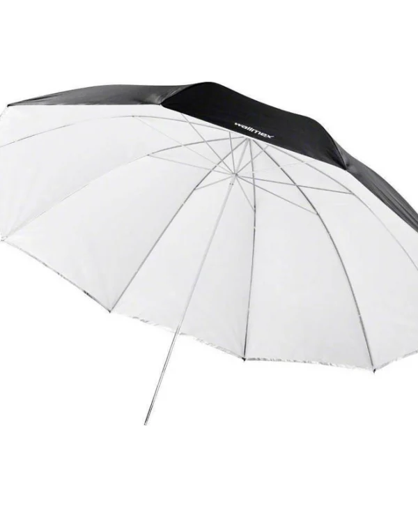Walimex 2in1 Reflex & Translucent Umbrella 150cm Ομπρέλα για Studio White 1017656