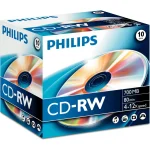 Philips Επανεγγράψιμα CD-RW 12x 700MB 10τμχ CW7D2NJ10/00