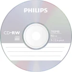 Philips Επανεγγράψιμα CD-RW 12x 700MB 10τμχ CW7D2NJ10/00 - Image 2