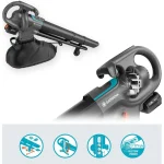 Gardena Powerjet Collect Φυσητήρας / Απορροφητήρας Χειρός Μπαταρίας 18V Solo με Μέγιστη Ταχύτητα Αέρα 352km/h 14895-55 - Image 7