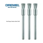 Dremel 443 Συρματόβουρτσα για Δράπανο από Ανθρακούχο Χάλυβα Σετ 3τμχ 26150443JA - Image 2