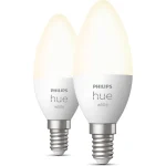 Philips Smart Λάμπες LED 5.5W για Ντουί E14 Θερμό Λευκό 470lm Dimmable 2τμχ 929003021102