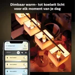 Philips Smart Λάμπες LED 5.5W για Ντουί E14 Θερμό Λευκό 470lm Dimmable 2τμχ 929003021102 - Image 9