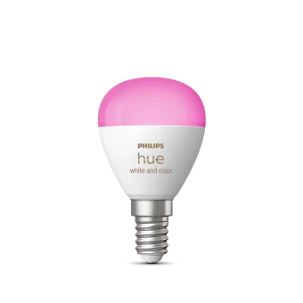 Philips Smart Λάμπα LED 5.1W για Ντουί E14 RGBW 470lm 929003573601