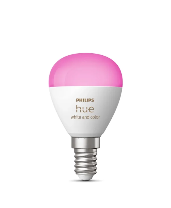 Philips Smart Λάμπα LED 5.1W για Ντουί E14 RGBW 470lm 929003573601
