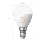 Philips Smart Λάμπα LED 5.1W για Ντουί E14 RGBW 470lm 929003573601 - Image 4
