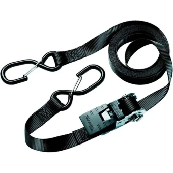 Master Lock Ιμάντας Αποσκευών Αυτοκινήτου 2.5cm με Καστάνια για Φορτία έως 400kg Γκρι 3109EURDAT
