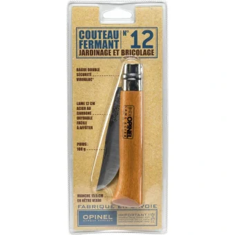 Opinel No.12 Σουγιάς Καφέ 001256