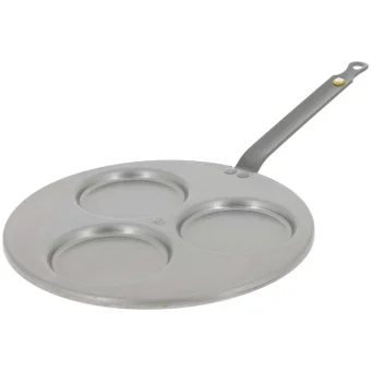 De Buyer Mineral B Τηγάνι για Pancakes από Ανοξείδωτο Ατσάλι 27cm 5612.03