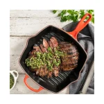 Le Creuset Cerise Γκριλιέρα από Μαντέμι Κόκκινο-Μαύρο 26cm 20183260600422 - Image 4