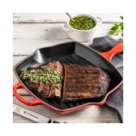 Le Creuset Cerise Γκριλιέρα από Μαντέμι Κόκκινο-Μαύρο 26cm 20183260600422 - Image 5