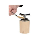 Peugeot Μύλος Μπαχαρικών Natural Isen 13cm Χειροκίνητος Μύλος Πιπεριού Ξύλινος σε Μπεζ Χρώμα 13cm 34535 - Image 4